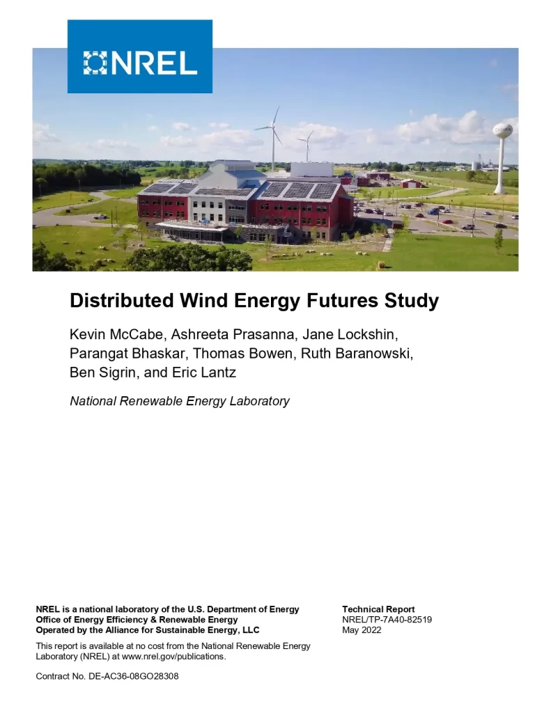 Distributed Wind Energy Futures Study