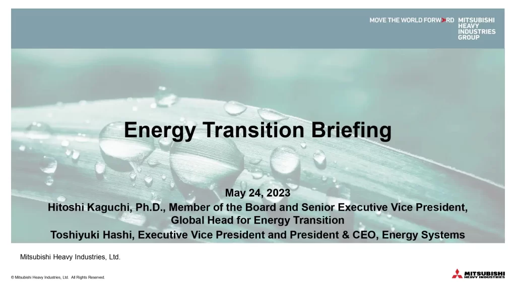 Energy Transition Briefing