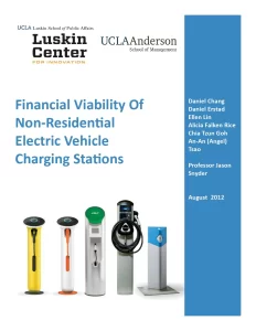 Financial Viability Of Non-Residential Electric Vehicle Charging Stations