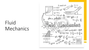 Fluid Mechanics