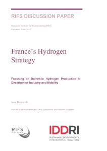 France’s Hydrogen Strategy