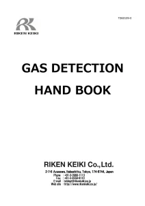 Gas Detection Hand Book