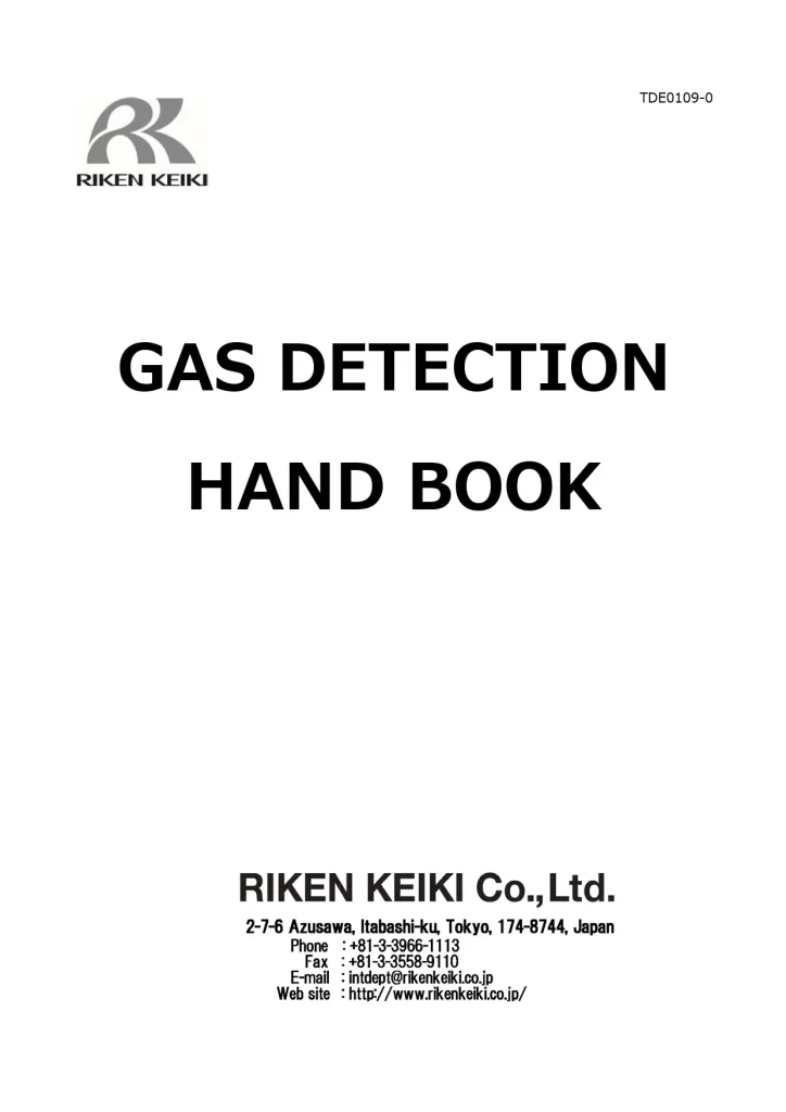 Gas Detection Hand Book