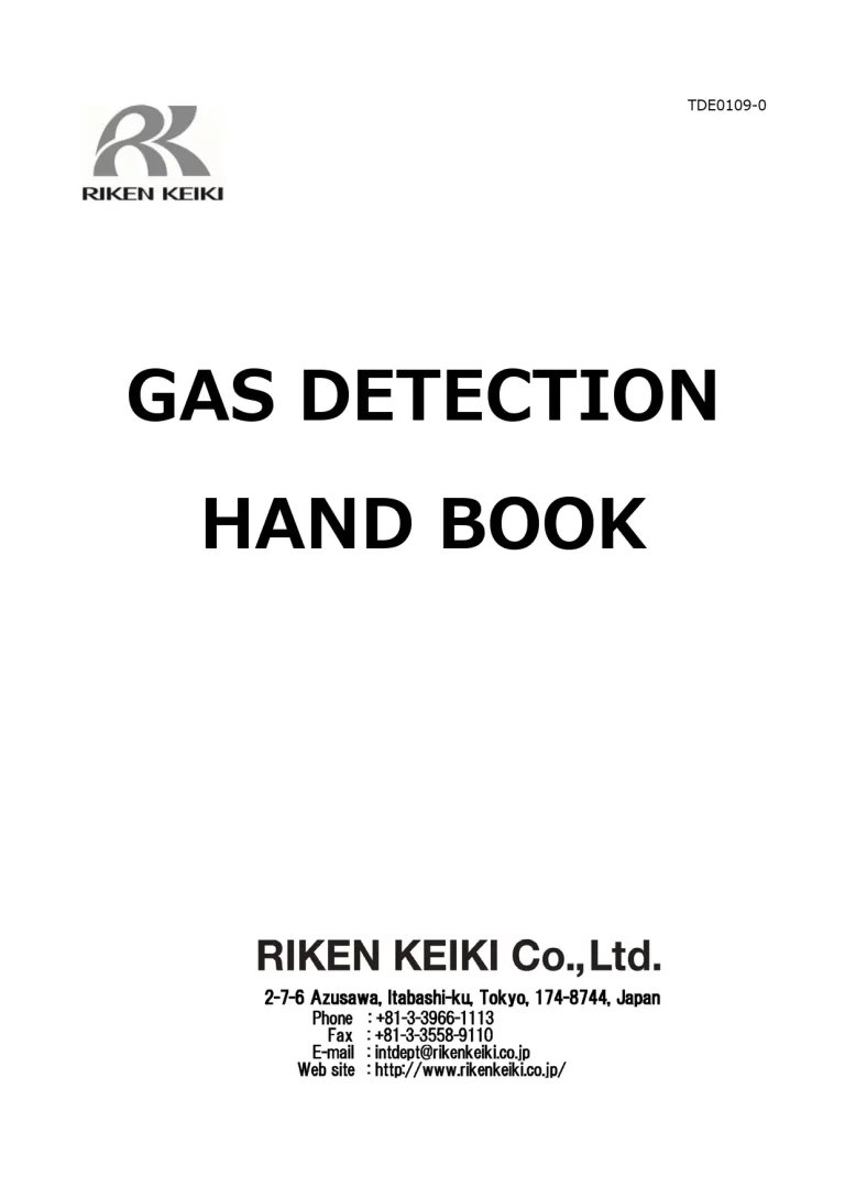 Gas Detection Hand Book