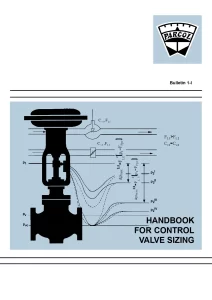 Handbook For Control Valve Sizing