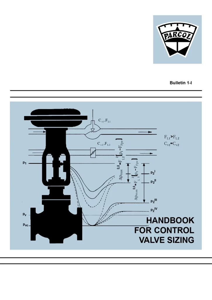 Handbook For Control Valve Sizing