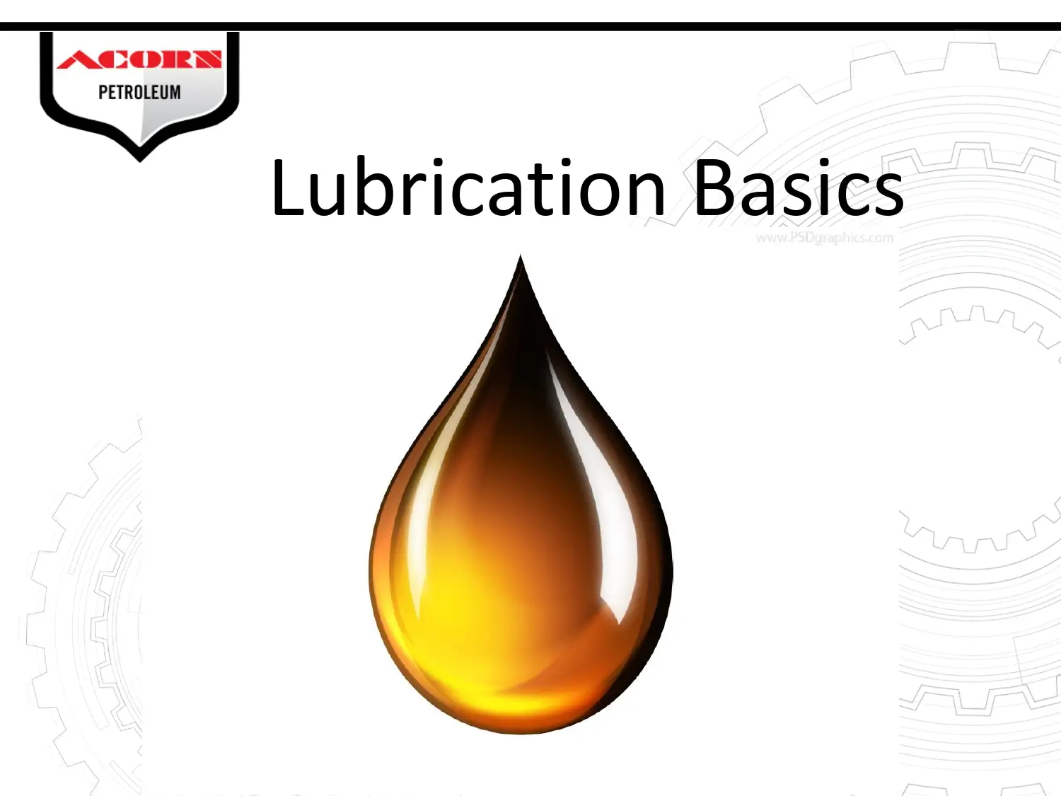 Lubrication Basics