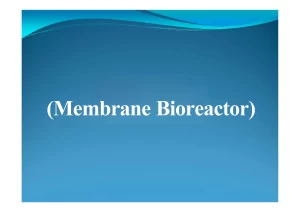 Membrane Bioreactor