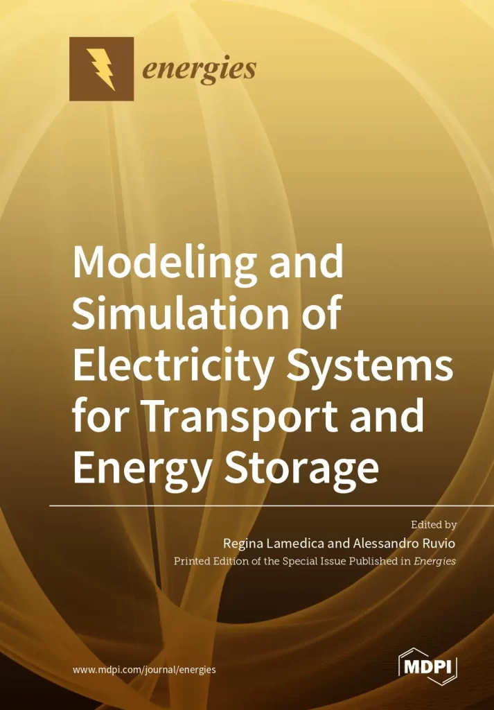 Modeling and Simulation of Electricity Systems for Transport and Energy Storage