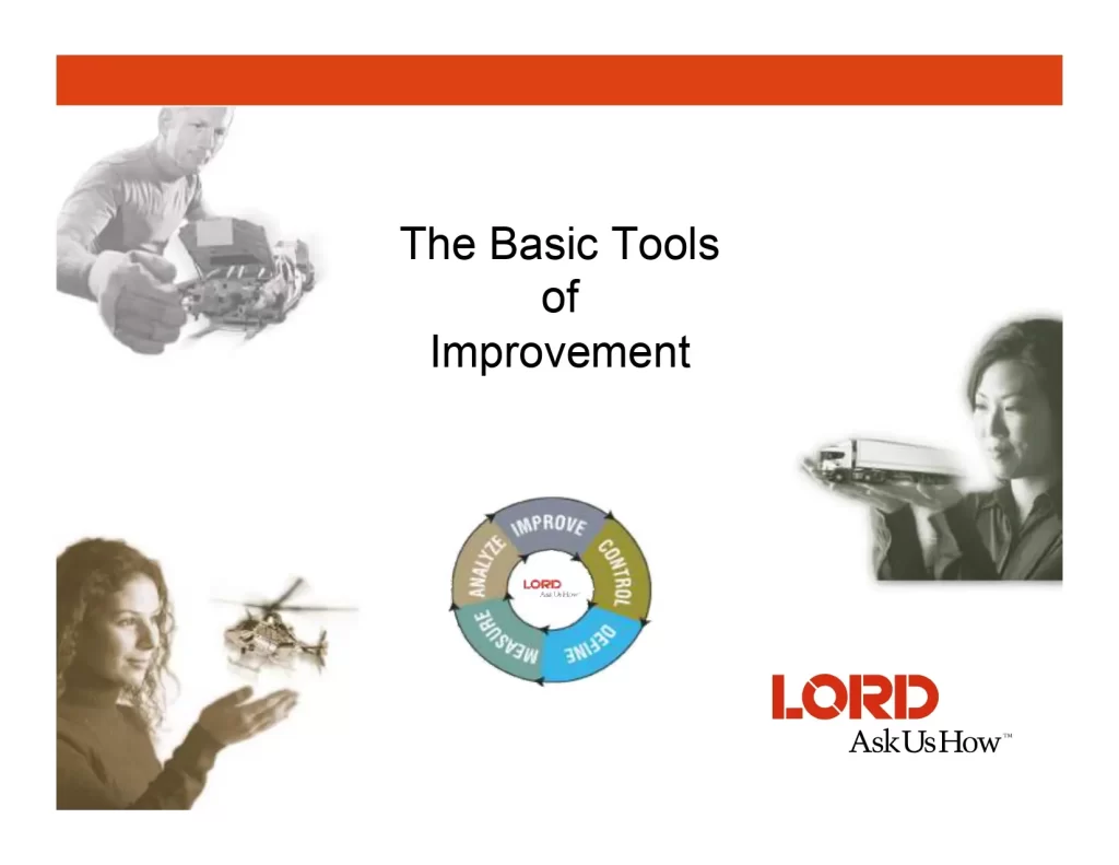 The Basic Tools of Improvement