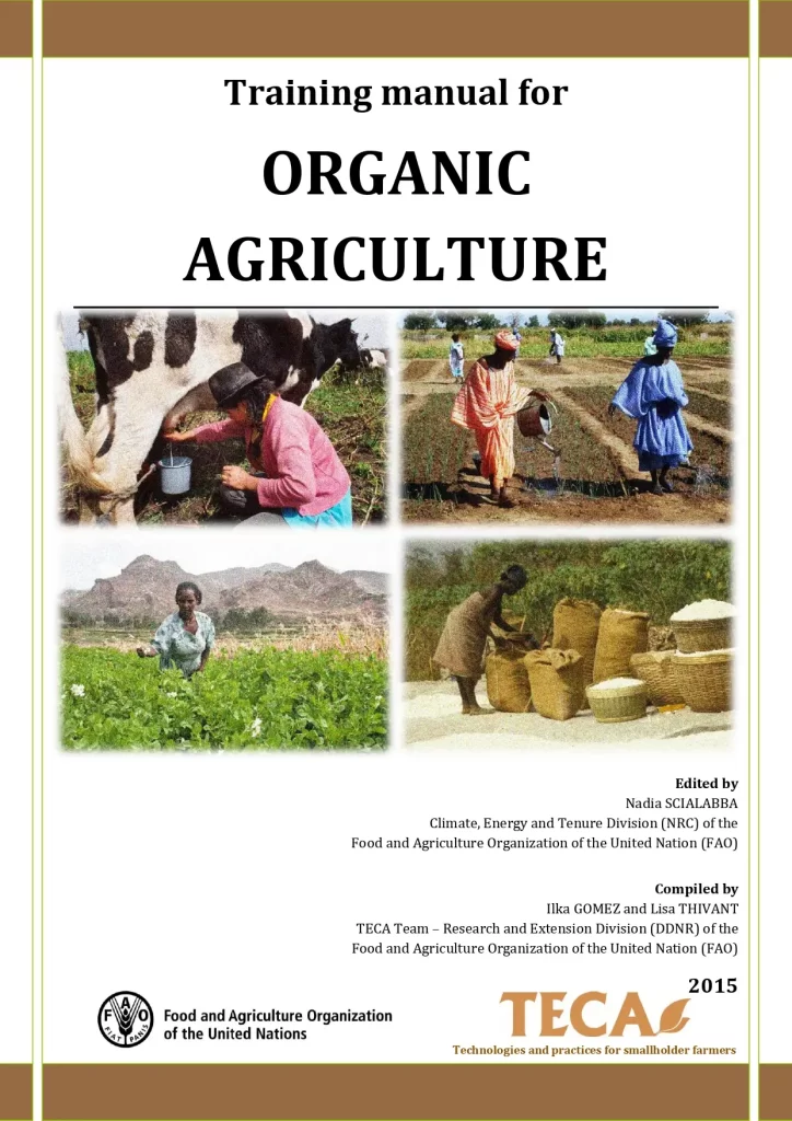 Training Manual FOR Organic Agriculture