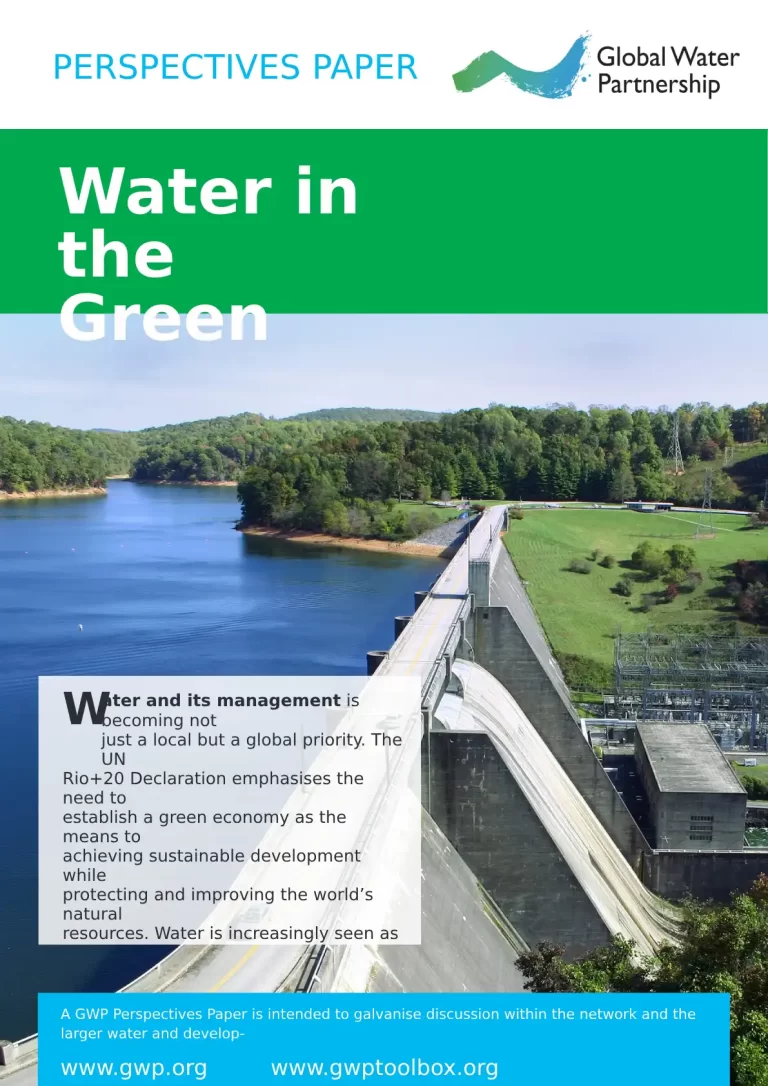 Water in the Green Economy