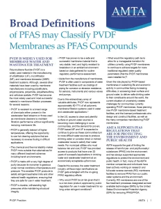 Broad Definitions of PFAS may Classify PVDF Membranes as PFAS Compounds