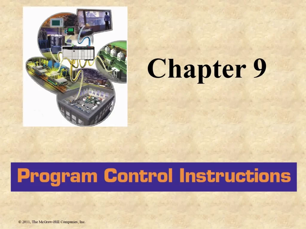 Chapter 9 Program Control Instructions