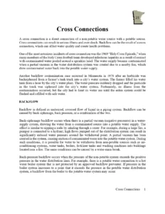 Cross Connections