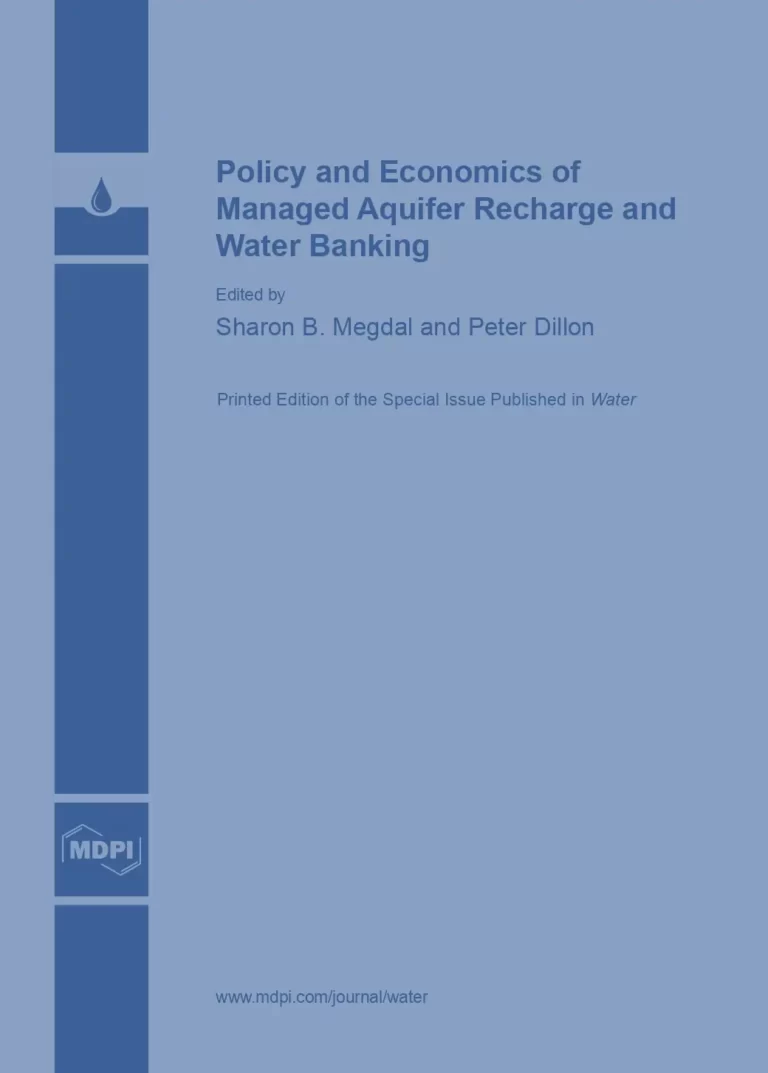Policy and Economics of Managed Aquifer Recharge and Water Banking