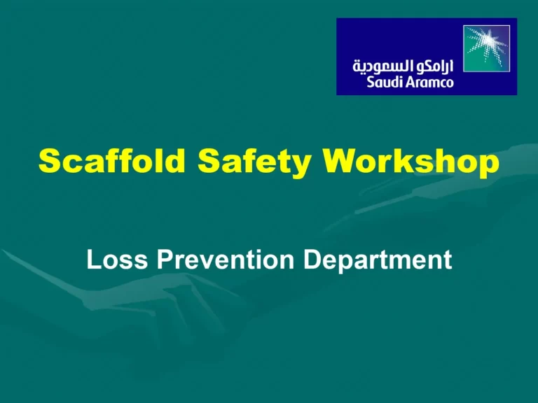 Scaffold Safety Workshop