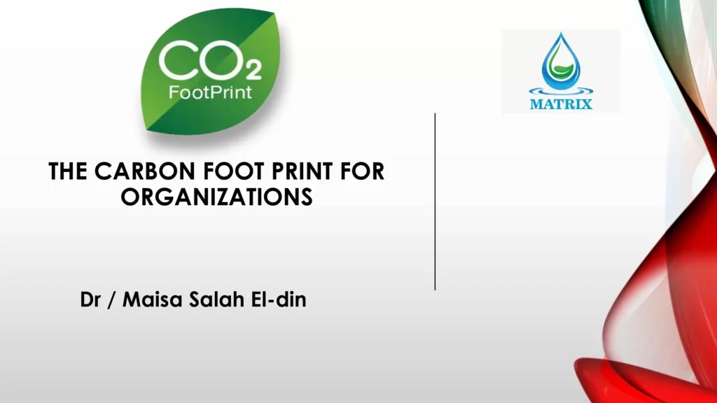 The Carbon Foot Print For Organizations