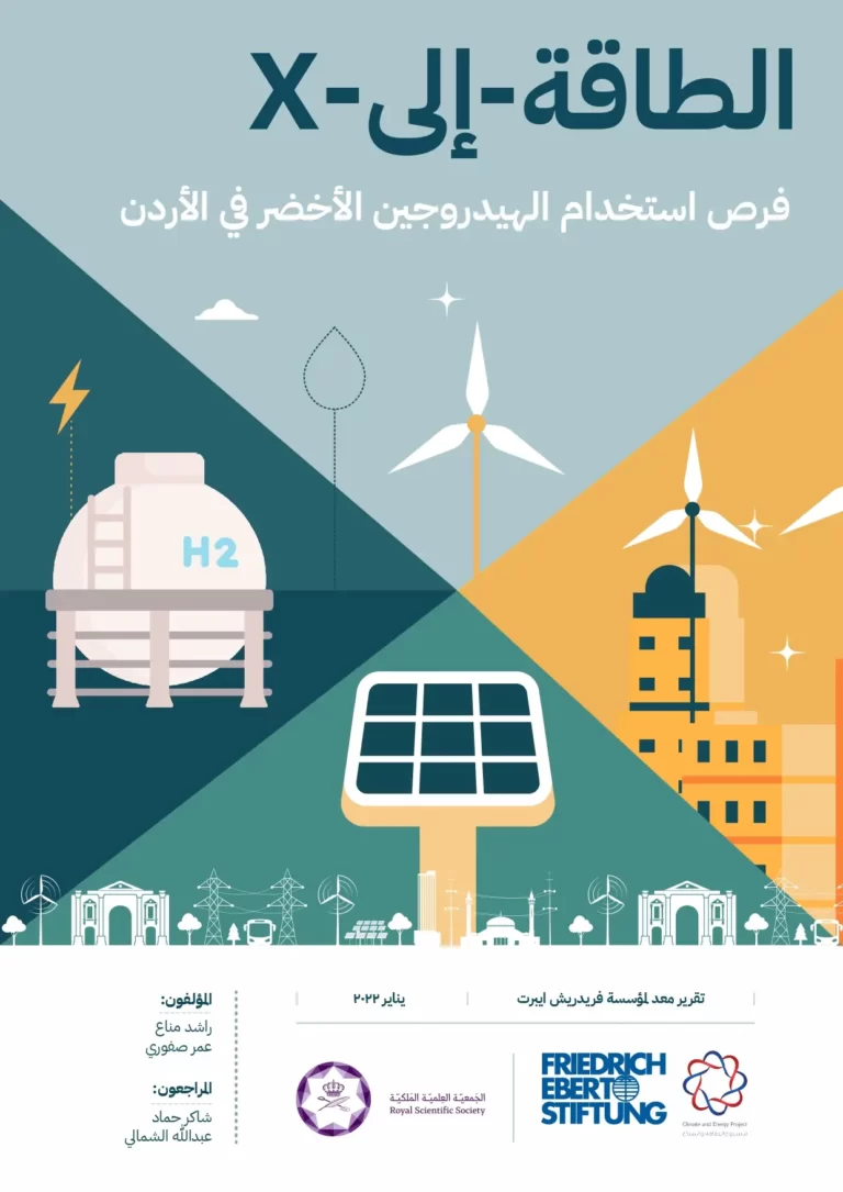 فرص استخدام الهدروجين الأخضر في الأردن