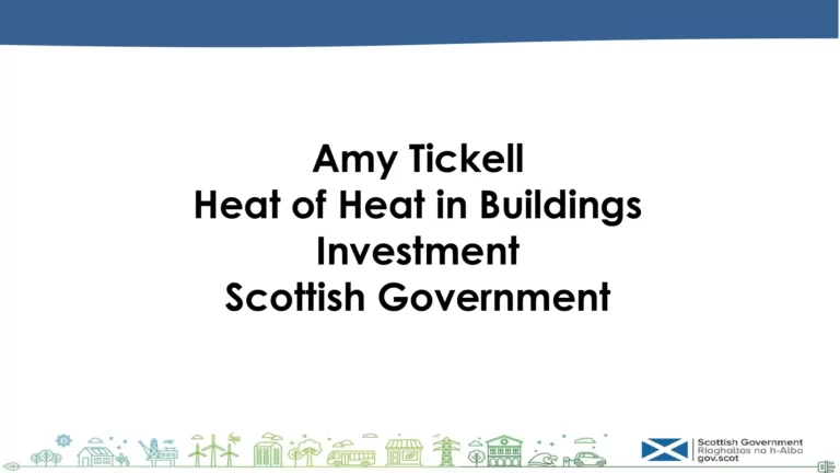 Heat of Heat in Buildings investment Scottish Government