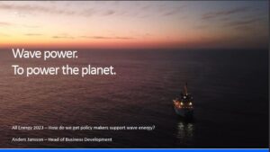 Wave Power - To Power the Planet.