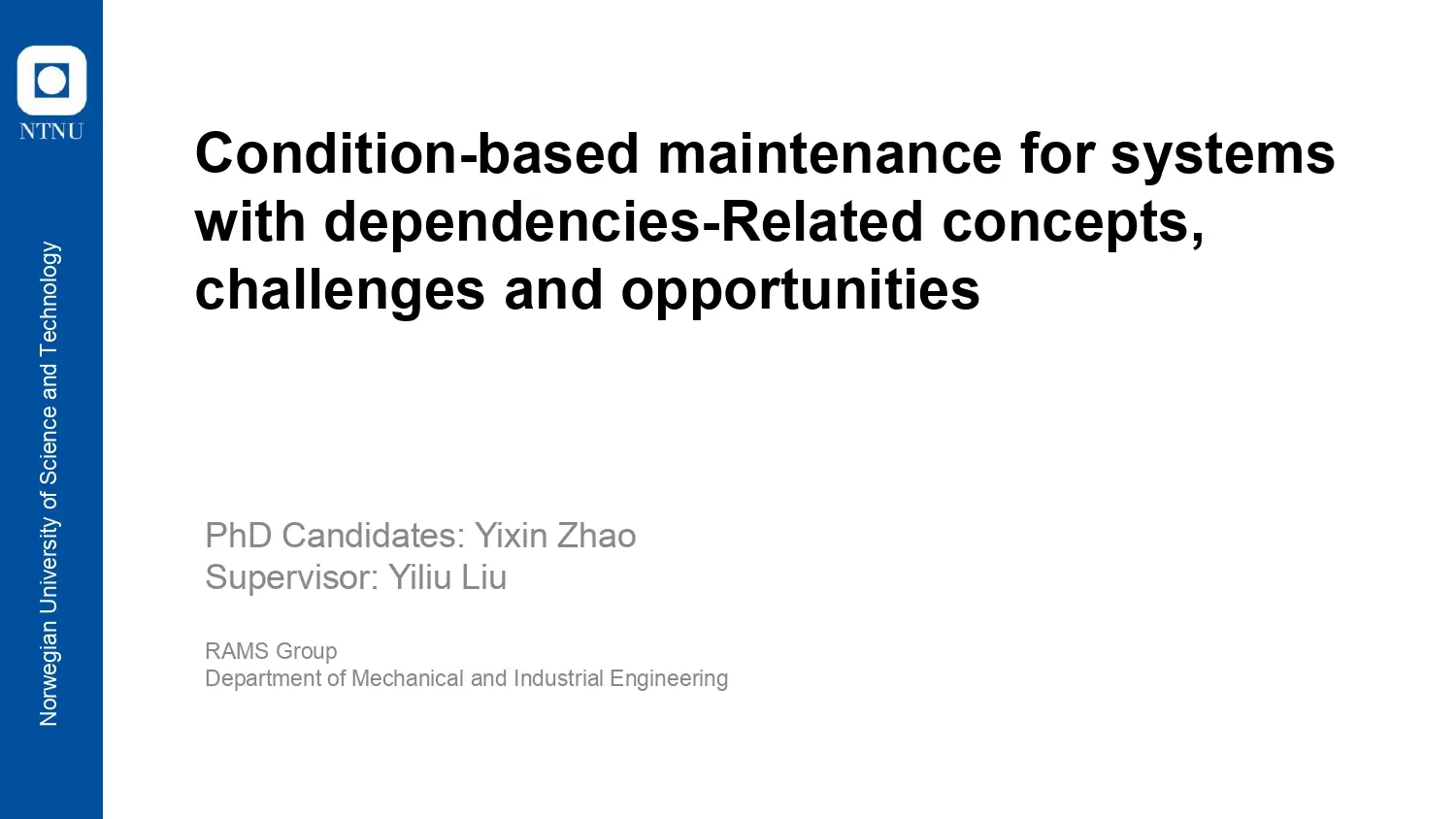 Condition-Based Maintenance for Systems with Dependencies- Related Concepts, Challenges and Opportunities