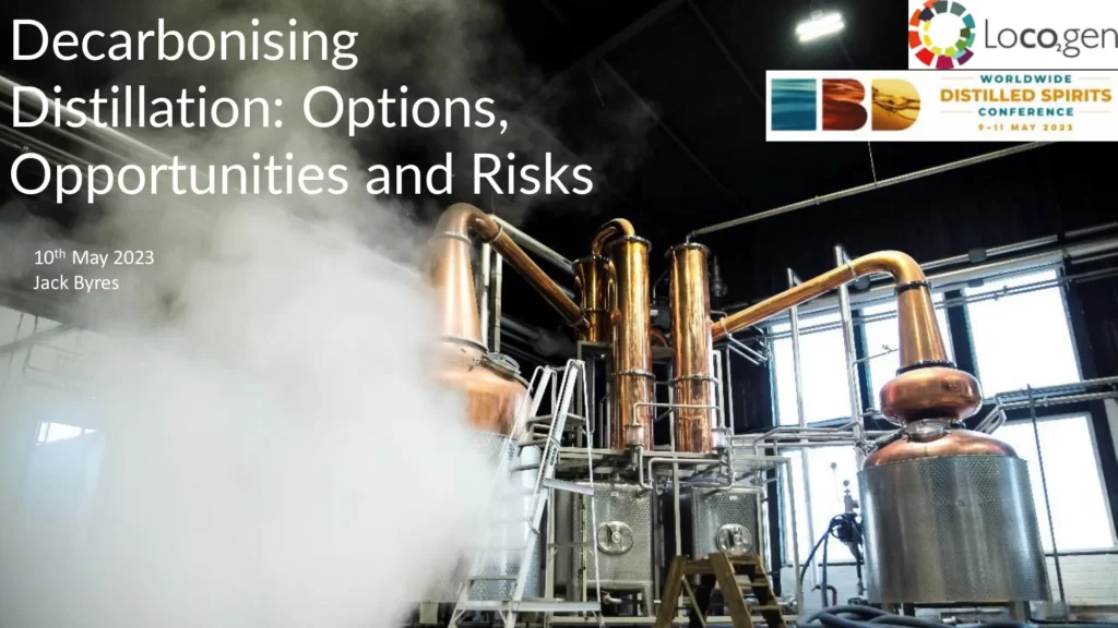 Decarbonising Distillation - Options, Opportunities and Risks