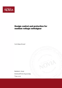 Design Control and Protection for Medium Voltage Switchgear
