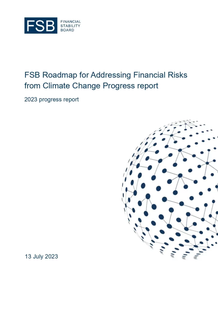 FSB Roadmap for Addressing Financial Risks from Climate Change Progress Report