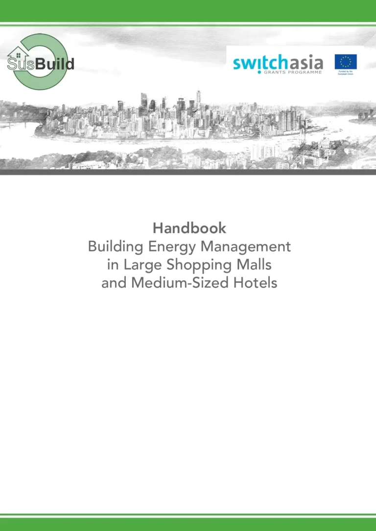 Handbook Building Energy Management in Large Shopping Malls and Medium-Sized Hotels