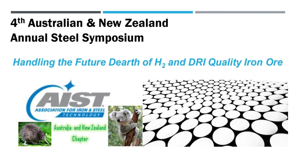 Handling the Future Dearth of H2 and DRI Quality Iron Ore