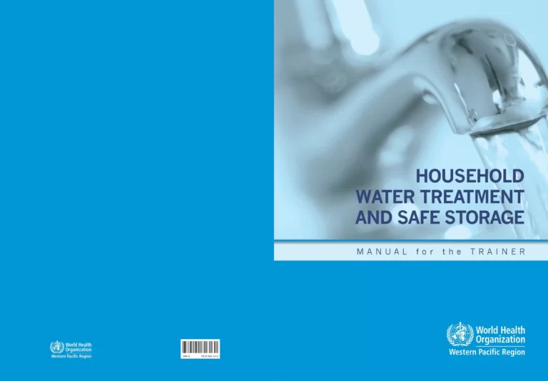 Household Water Treatment And Safe Storage