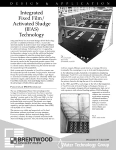Integrated Fixed Film/ Activated Sludge (IFAS) Technology
