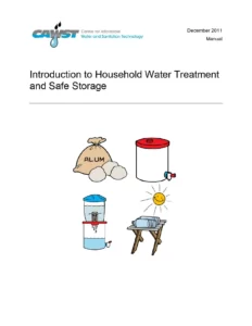 Introduction to Household Water Treatment and Safe Storage