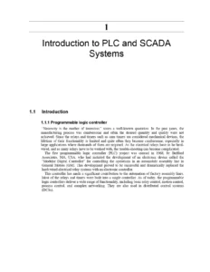 Introduction to PLC and SCADA Systems