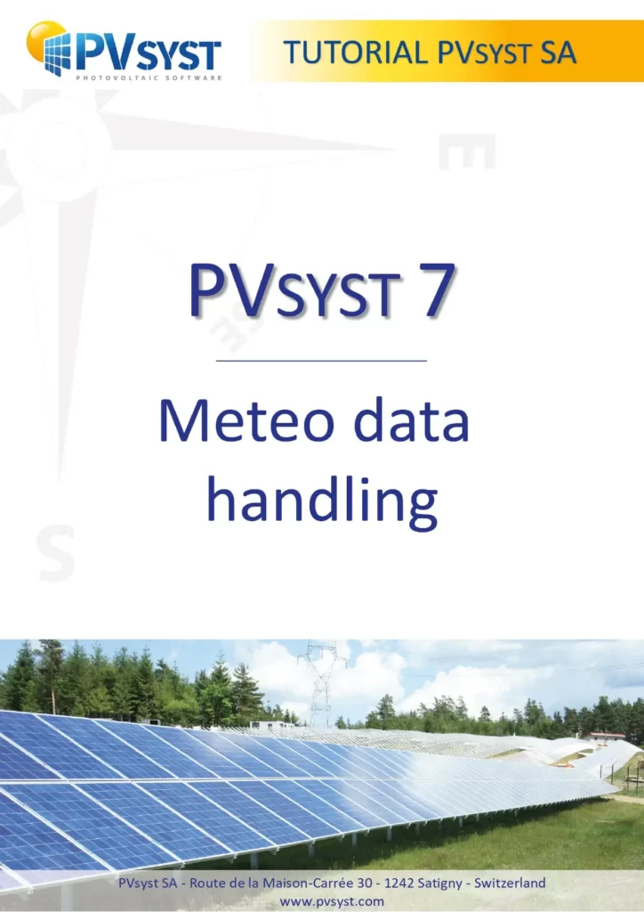 Meteo Data Handling