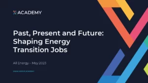Past, Present and Future - Shaping Energy Transition Jobs