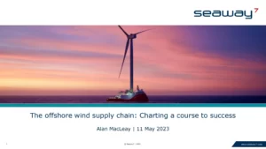 The Offshore Wind Supply Chain Charting a Course to Success