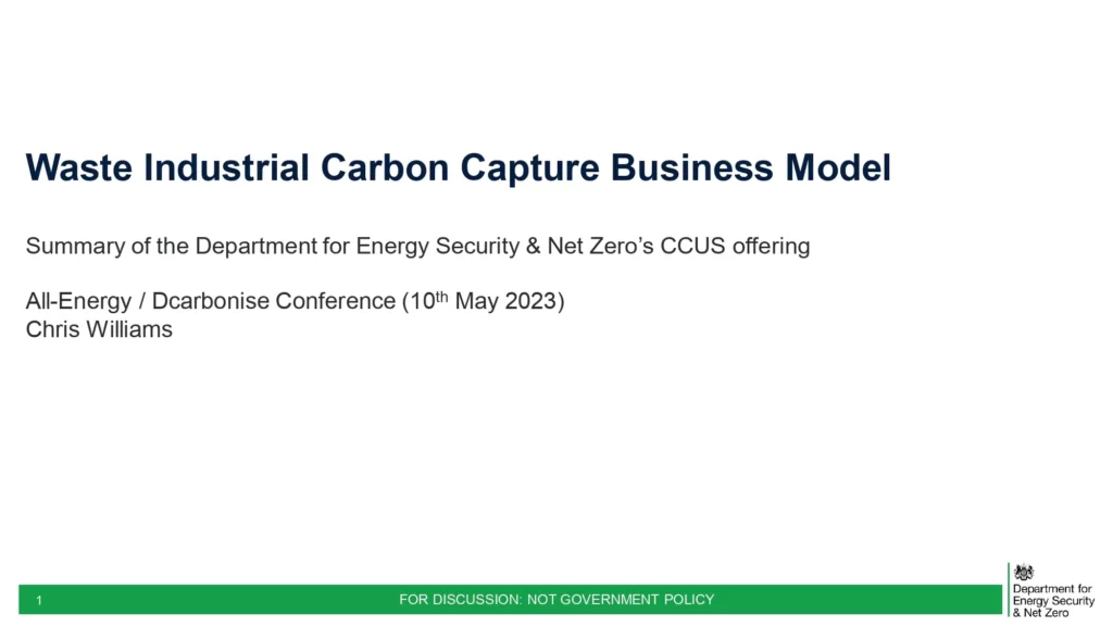 Waste Industrial Carbon Capture Business Model