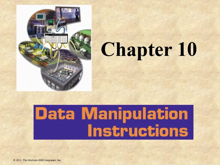 Chapter 10: Data Manipulation Instructions