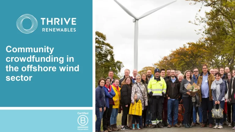 Community Crowdfunding in the Offshore Wind Sector