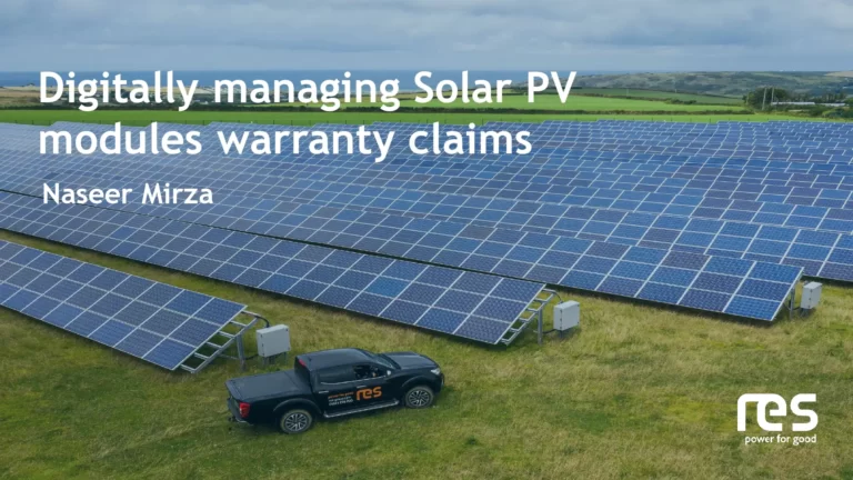 Digitally Managing Solar PV Modules Warranty Claims