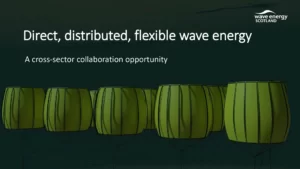 Direct, Distributed, Flexible Wave Energy