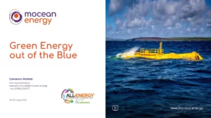 Green Energy Out of the Blue