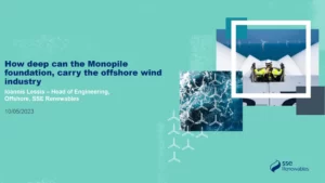 How Deep Can the Monopile Foundation Carry the Offshore Wind Industry