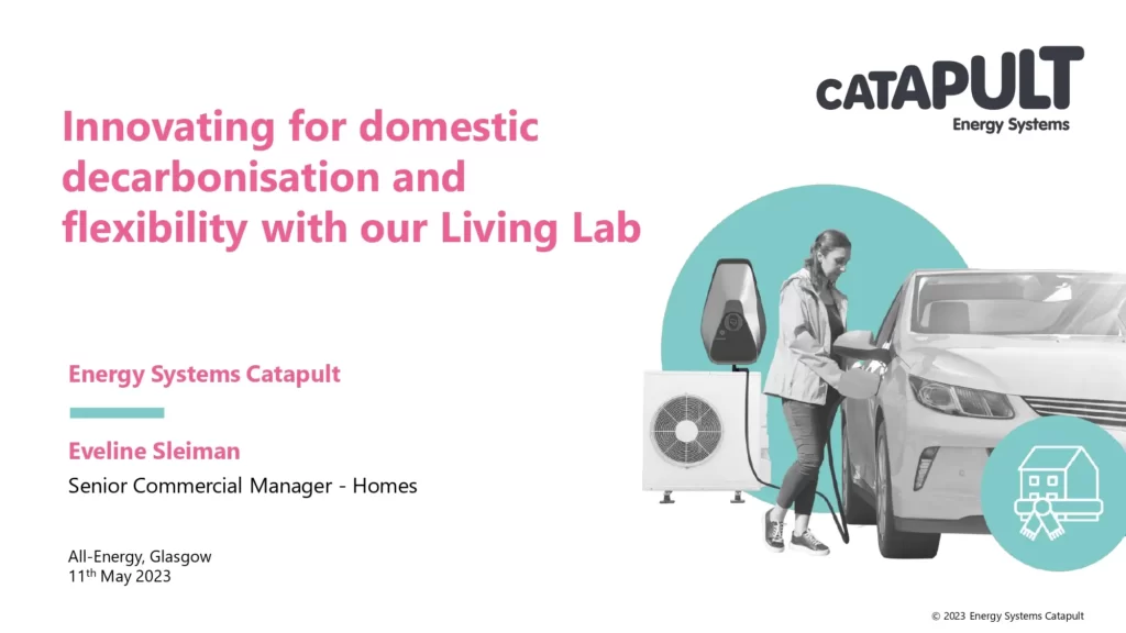 Innovating for Domestic Decarbonisation and Flexibility with our Living Lab