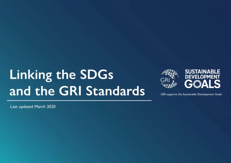 Linking the SDGs and the GRI Standards