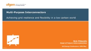 Multi-Purpose Interconnectors: Achieving Grid Resilience and Flexibility in a Low Carbon World