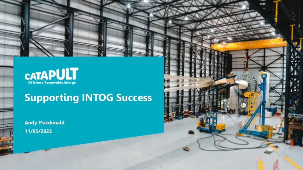 Supporting INTOG Success