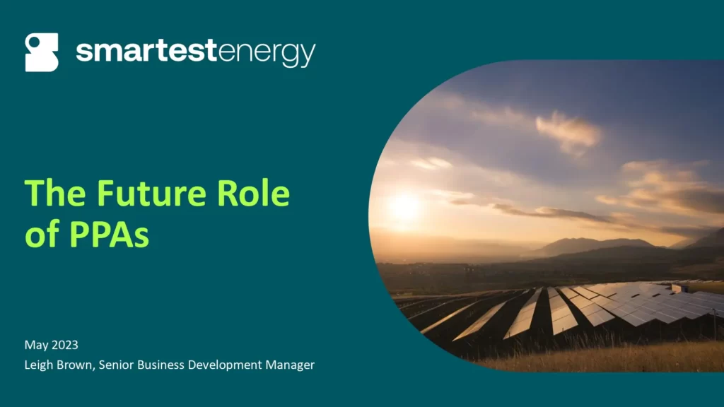 The Future Role of PPAs